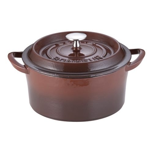 ボン・ボネール ココット 22cm ブラウン