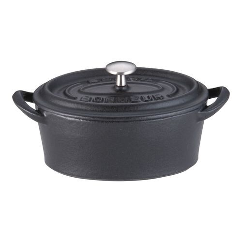 ボンボネール ココットオーバル 11cm ブラック