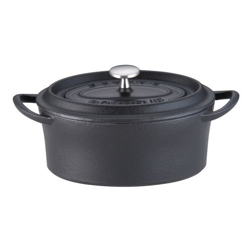 ボンボネール ココットオーバル 17cm ブラック