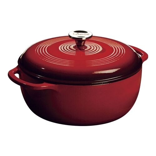 エナメルダッチオーブン 6クォート レッド
