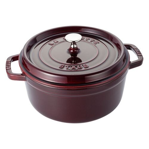 ピコ・ココット ラウンド 28cm グレナディン