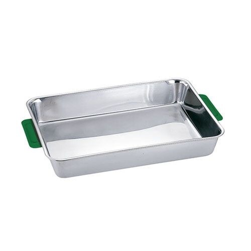 18−8カラーハンドル角バット 18枚取 グリーン