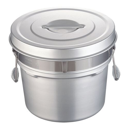 アルマイト段付二重食缶 248−R (12l)