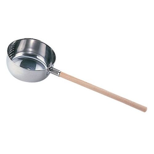 SA18−8水杓子 (目盛付)12cm