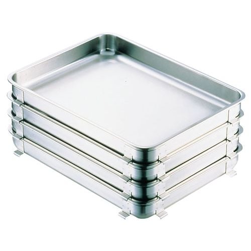 IKD 18−8抗菌生鮮バット 8枚取