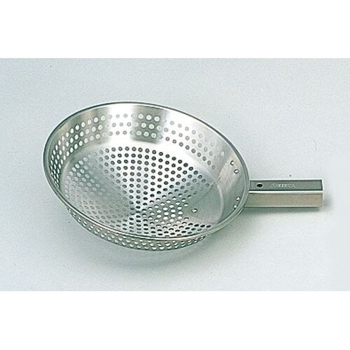 抗菌角柄用18−8網ひしゃく 25cm