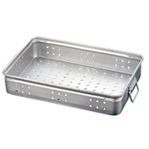 アルミ穴明手付番重 大 140