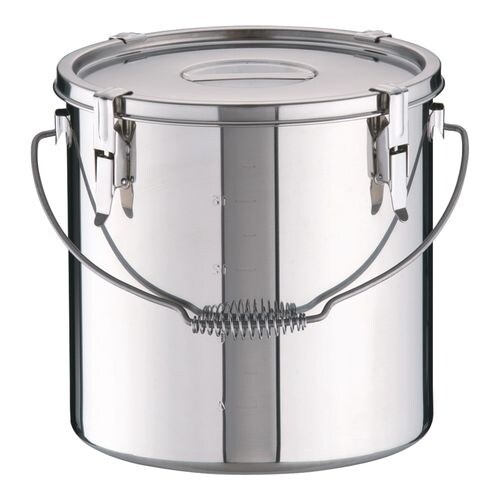 モリブデン 目盛付パッキン寸胴鍋 30cm(吊付)