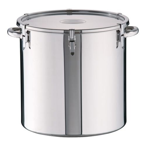 モリブデン 目盛付パッキン寸胴鍋 45cm(手付)