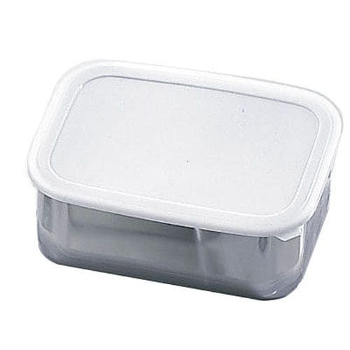 18−8キッチンバット深型 小(半透明ポリ蓋式)