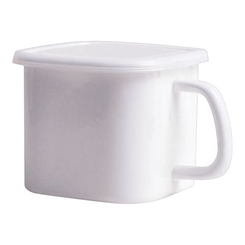 ホーロー保存容器 角型 みそポット