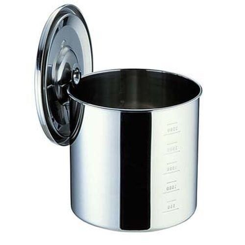 UK18−8目盛付 キッチンポット 8cm