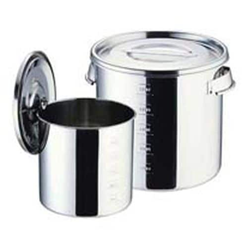 UK18−8目盛付 キッチンポット 18cm