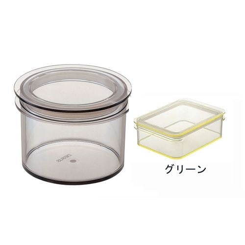 テンガ 保存容器 ラウンド PR−2 グリーン