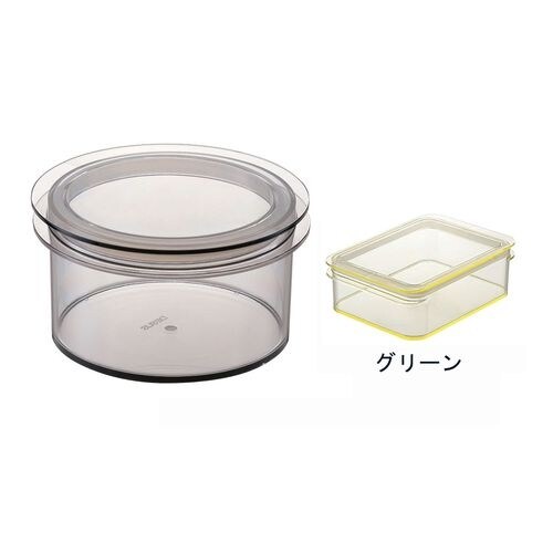 テンガ 保存容器 ラウンド PR−3 グリーン