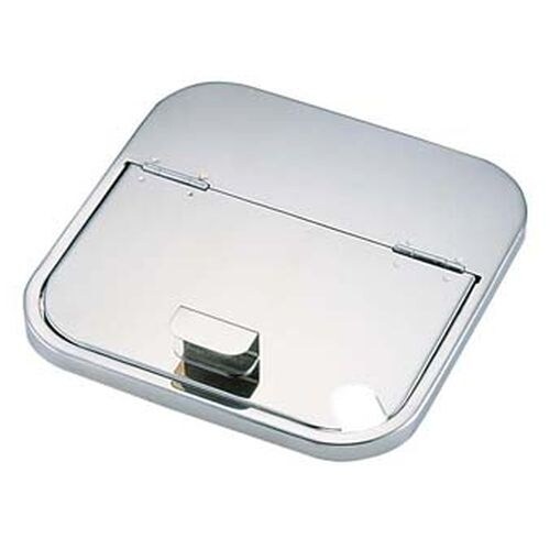 18−8深型角キッチンポット用 割蓋 18cm