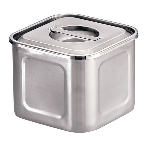 18−8 深浅型 角キッチンポット 13.5cm