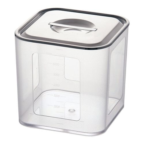 ポリカーボネイト 深型角キッチンポット 21cm