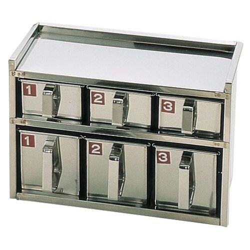 SA18−8溶接引出式ヤクミ入 2段6ヶ入