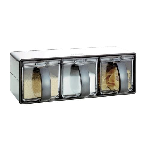 Nフォルマ 調味料ケース ステンレス3