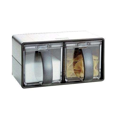 Nフォルマ 調味料ケース ステンレス2