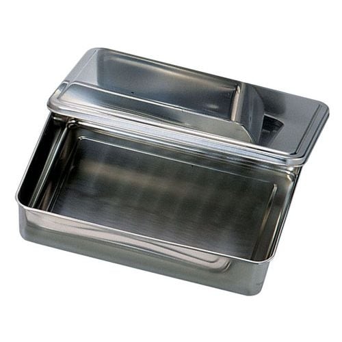 SA18−8調味料入蓋付バット 4角型