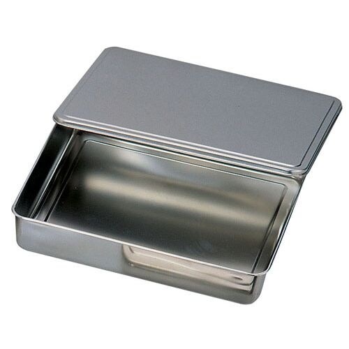 SA18−8調味料入蓋付バット 6角型