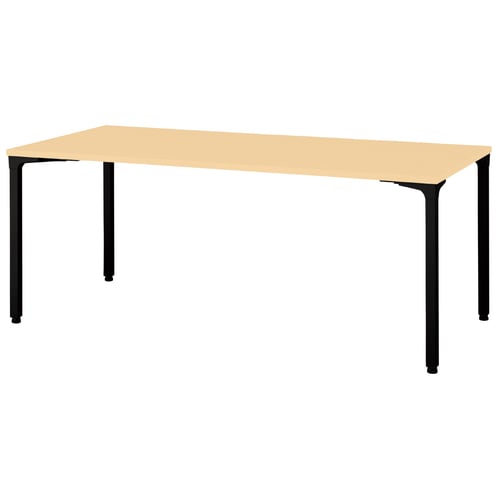 ロンナ会議テーブルNN−1809PAR WM/BK