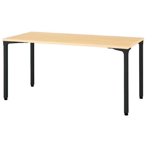 ロンナ会議テーブルNN−1507PAR WM/BK