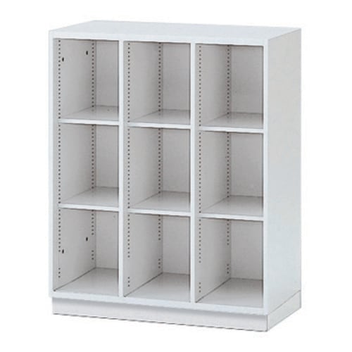 TL3列オープン棚型 下置 W900×D450白