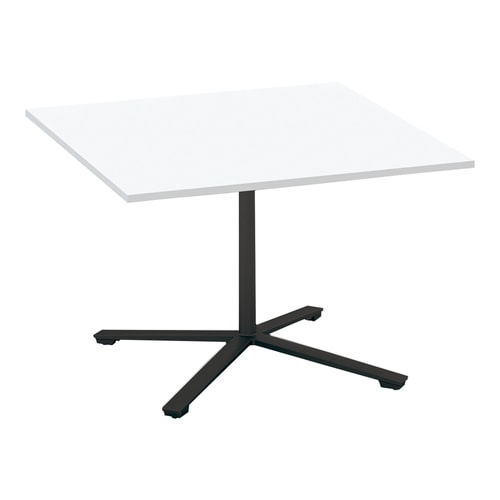 ビエナ 固定正方形単柱塗装黒脚アジャスタ幅105W