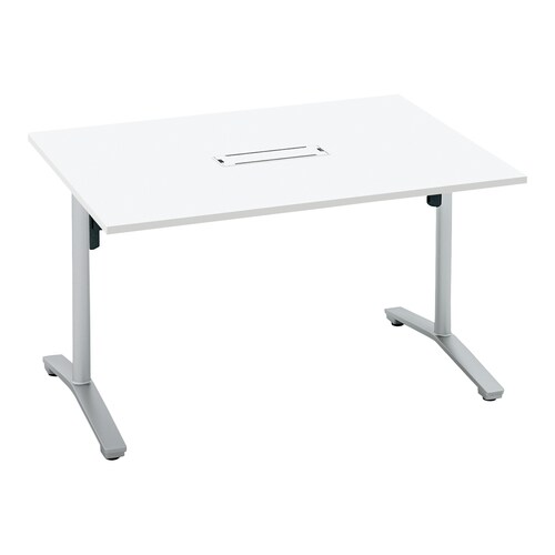 ビエナ固定角形配線T塗装銀脚アジャスタ12090W