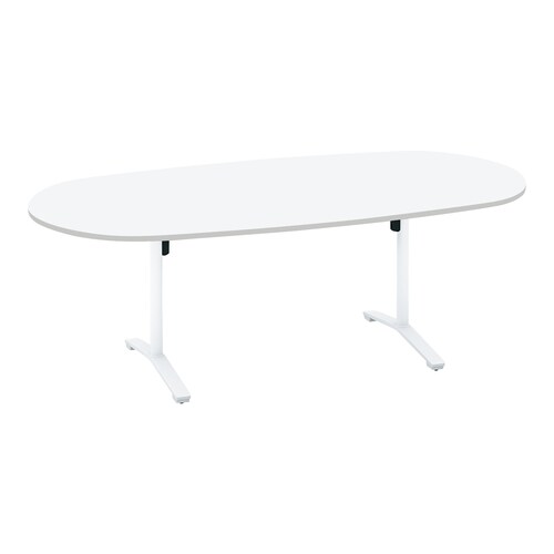 ビエナ 固定楕円形 T塗装白脚キャスタ 幅210W