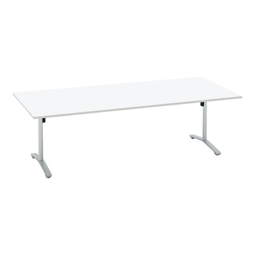 ビエナ 固定角形 T塗装銀脚アジャスタ 幅240W