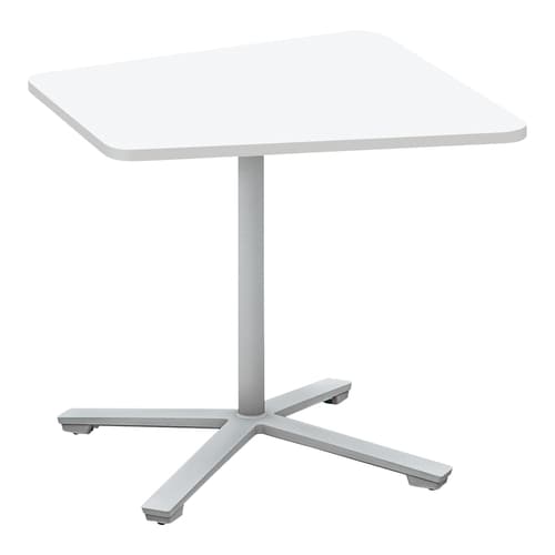 ビエナ 固定台形 単柱塗装銀脚キャスタ 幅86 W