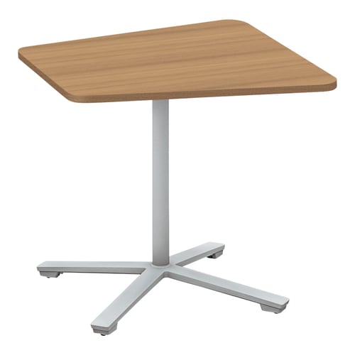 ビエナ 固定台形 単柱塗装銀脚アジャスタ 幅86M