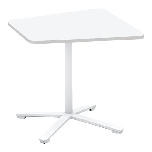 ビエナ 固定台形 単柱塗装白脚アジャスタ 幅86W