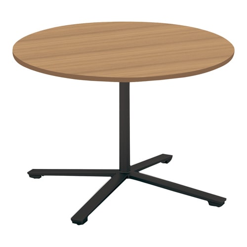 ビエナ 固定円形単柱塗装黒脚キャスタ 直径105M