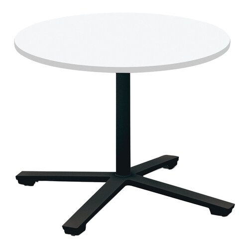 ビエナ固定円形ロー単柱塗装黒脚アジャスタ直径75W