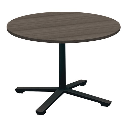 ビエナ固定円形ロー単柱塗装黒脚アジャスタ直径90B