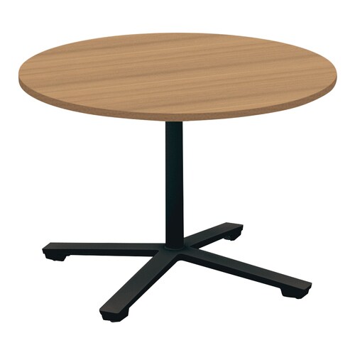 ビエナ固定円形ロー単柱塗装黒脚アジャスタ直径90M