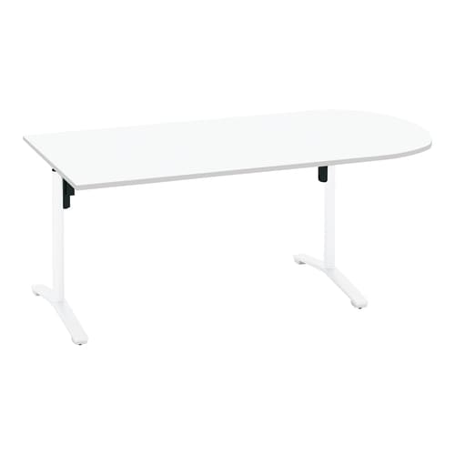 ビエナ 固定U字形T塗装白脚アジャスタ 幅180W