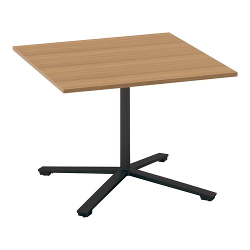 ビエナ 固定正方形単柱塗装黒脚アジャスタ 幅90M