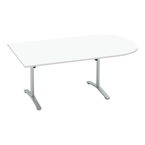 ビエナ 固定U字形T塗装銀脚アジャスタ 幅210W