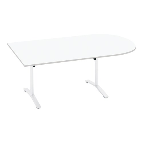 ビエナ 固定U字形T塗装白脚アジャスタ 幅210W