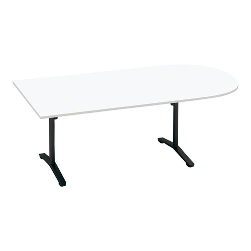 ビエナ 固定U字形T塗装黒脚アジャスタ 幅240W