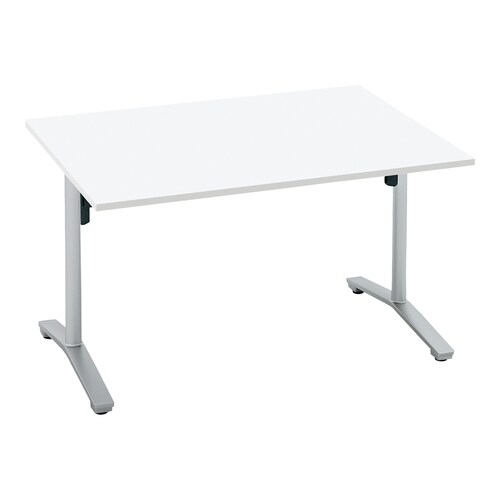 ビエナ フラップ角形T塗装銀脚キャスタ12090W