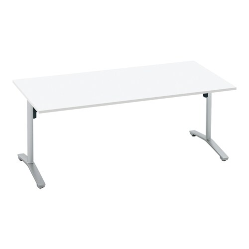 ビエナ フラップ角形T塗装銀脚キャスタ18090W