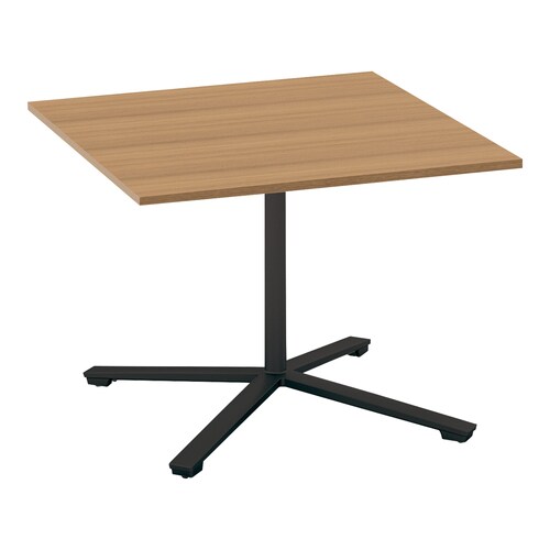 ビエナ フラップ正方形単柱塗装黒脚キャスタ幅90M