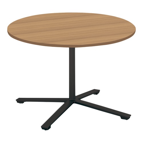 ビエナフラップ円形単柱塗装黒脚キャスタ直径105M